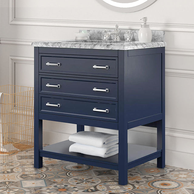 Reston Vanity with Top/ Sink - U&U Home Budget Furniture (Carteret, NJ)