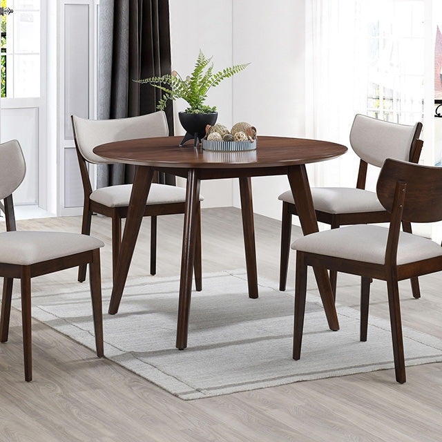 Onaka 5 Pc. Round Table Dining Set - U&U Home Budget Furniture (Carteret, NJ)