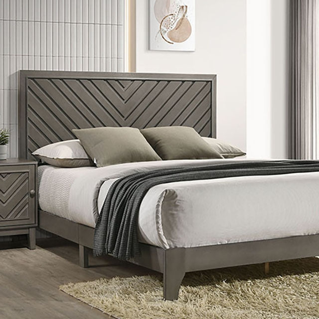 Vitas Queen Bed - U&U Home Budget Furniture (Carteret, NJ)