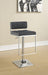 Alameda Adjustable Bar Stool Chrome and Grey - U&U Home Budget Furniture (Carteret, NJ)
