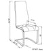 Montclair Side Chairs - U&U Home Budget Furniture (Carteret, NJ)