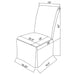 Shawna Side Chair - U&U Home Budget Furniture (Carteret, NJ)