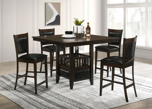 Jaden 5 Pc Counter Height Dining Sets - U&U Home Budget Furniture (Carteret, NJ)