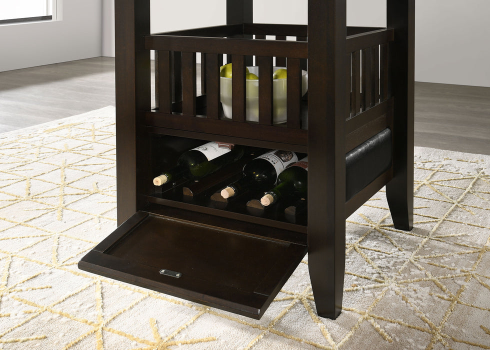 Jaden 5 Pc Counter Height Dining Sets - U&U Home Budget Furniture (Carteret, NJ)