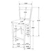 Jaden 5 Pc Counter Height Dining Sets - U&U Home Budget Furniture (Carteret, NJ)