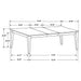 Louise Dining Sets - U&U Home Budget Furniture (Carteret, NJ)
