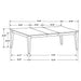 Louise Dining Sets - U&U Home Budget Furniture (Carteret, NJ)