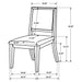 Louise Dining Sets - U&U Home Budget Furniture (Carteret, NJ)