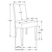 Stanton Dining Sets - U&U Home Budget Furniture (Carteret, NJ)