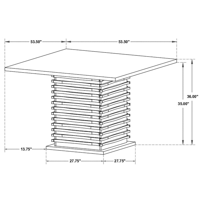 Stanton Counter Height Dining Sets - U&U Home Budget Furniture (Carteret, NJ)