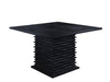 Stanton Square Counter Table Black - U&U Home Budget Furniture (Carteret, NJ)