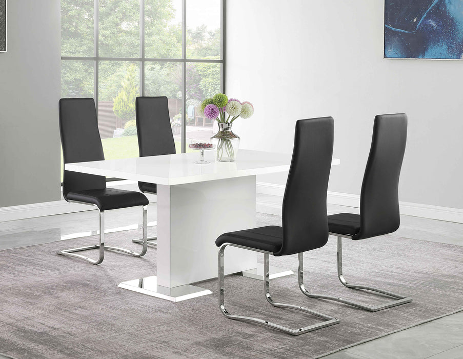 Anges 5 Pc Dining Sets - U&U Home Budget Furniture (Carteret, NJ)