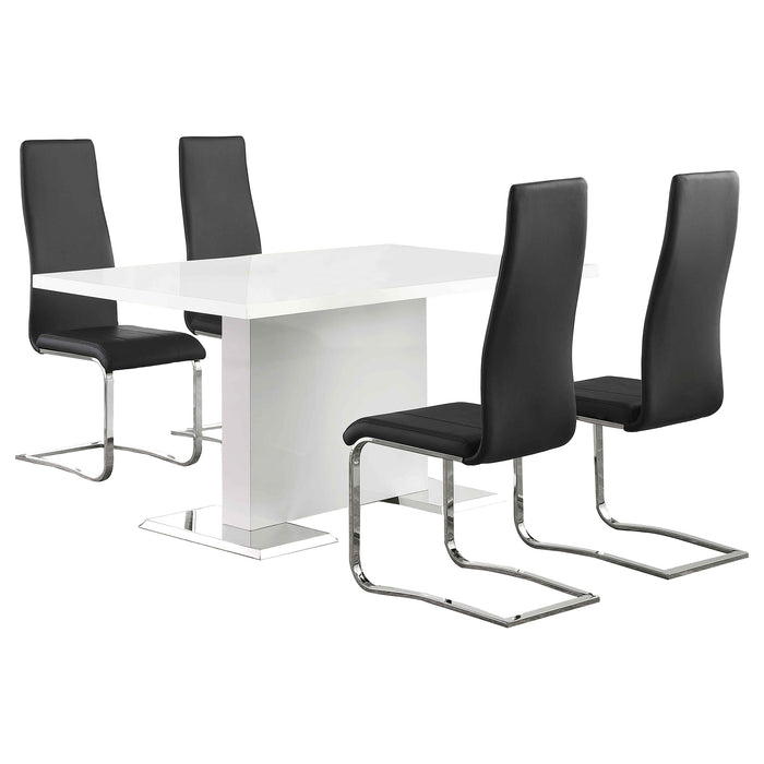 Anges 5 Pc Dining Sets - U&U Home Budget Furniture (Carteret, NJ)