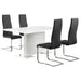 Anges 5 Pc Dining Sets - U&U Home Budget Furniture (Carteret, NJ)
