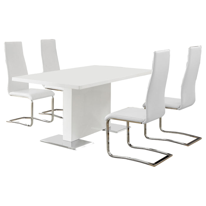 Anges 5 Pc Dining Sets - U&U Home Budget Furniture (Carteret, NJ)