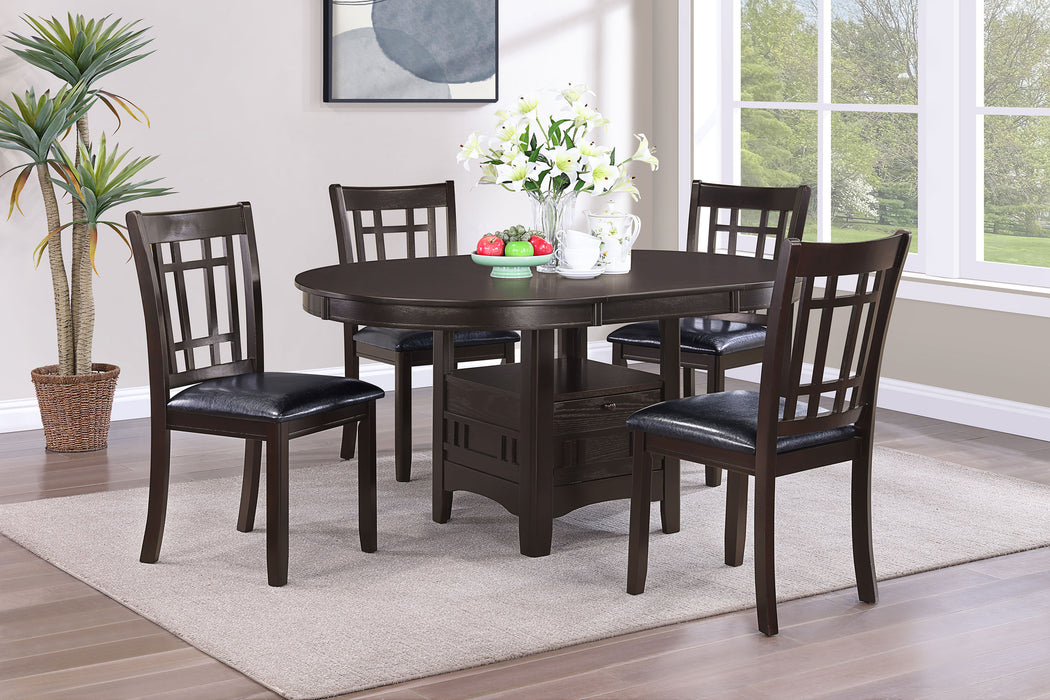Lavon 5 Pc Dining Sets - U&U Home Budget Furniture (Carteret, NJ)