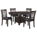 Lavon 5 Pc Dining Sets - U&U Home Budget Furniture (Carteret, NJ)