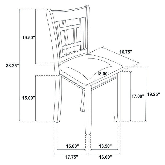 Lavon 5 Pc Dining Sets - U&U Home Budget Furniture (Carteret, NJ)