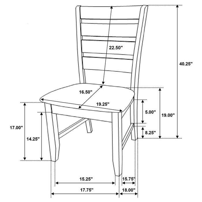 Dalila Dining Sets - U&U Home Budget Furniture (Carteret, NJ)