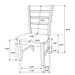 Dalila Dining Sets - U&U Home Budget Furniture (Carteret, NJ)