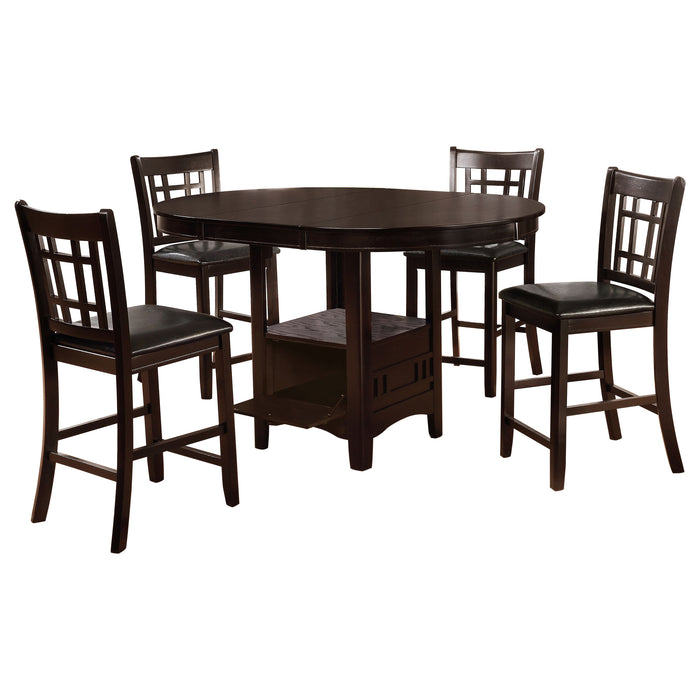 Lavon 5 Pc Counter Height Dining Sets - U&U Home Budget Furniture (Carteret, NJ)