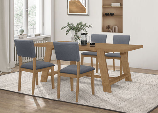 Sharon 5 Pc Dining Sets Gray - U&U Home Budget Furniture (Carteret, NJ)