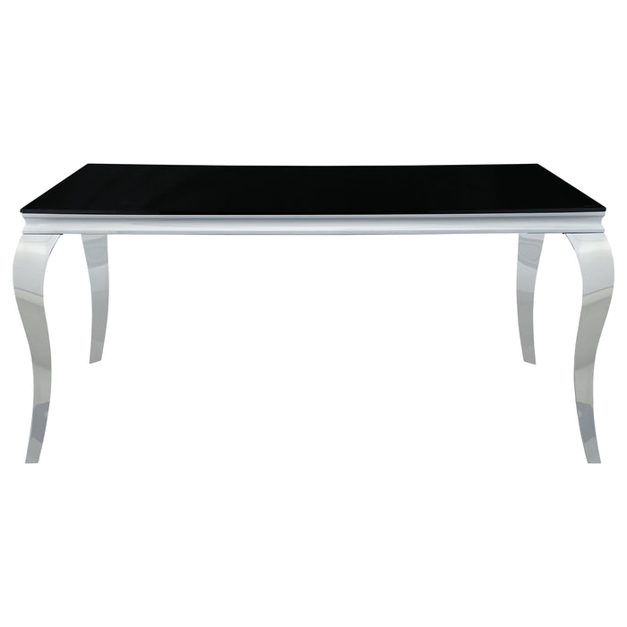 Carone 5 Pc Dining Sets Black - U&U Home Budget Furniture (Carteret, NJ)
