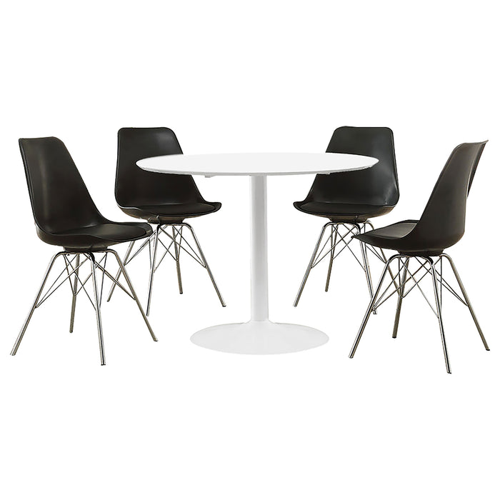 Lowry 5 Pc Dining Set - U&U Home Budget Furniture (Carteret, NJ)