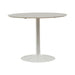 Lowry Round Dining Table White - U&U Home Budget Furniture (Carteret, NJ)