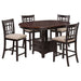 Lavon 5 Pc Counter Height Dining Sets - U&U Home Budget Furniture (Carteret, NJ)