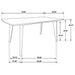 Malone Dining Sets - U&U Home Budget Furniture (Carteret, NJ)