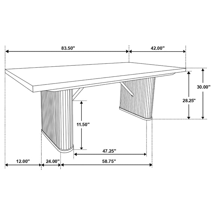 Catherine Dining Sets - U&U Home Budget Furniture (Carteret, NJ)