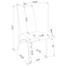 Beckham 5 Pc Dining Sets - U&U Home Budget Furniture (Carteret, NJ)