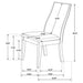 Spring Creek Dining Sets - U&U Home Budget Furniture (Carteret, NJ)