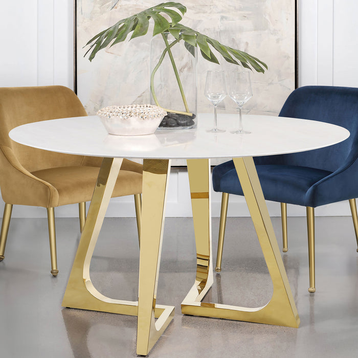 Gwynn Dining Table - U&U Home Budget Furniture (Carteret, NJ)