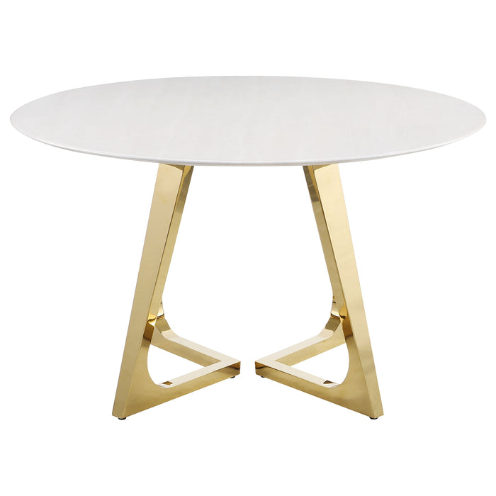 Gwynn Dining Table - U&U Home Budget Furniture (Carteret, NJ)
