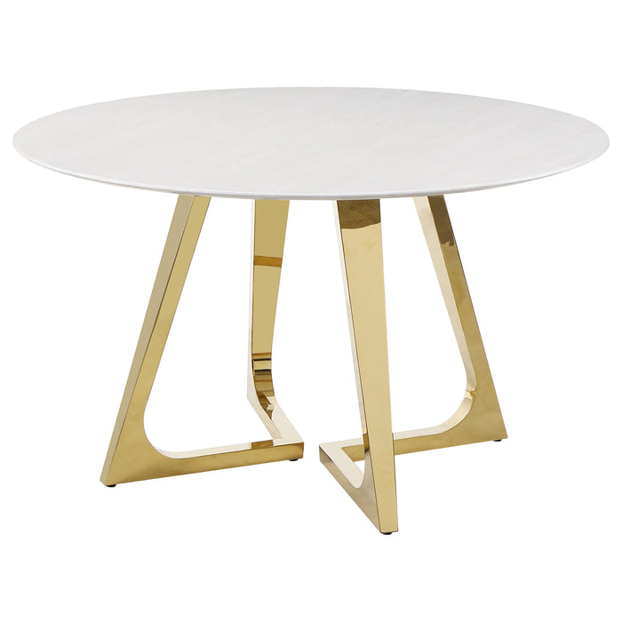 Gwynn Dining Table - U&U Home Budget Furniture (Carteret, NJ)