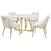 Gwynn Dining Table - U&U Home Budget Furniture (Carteret, NJ)