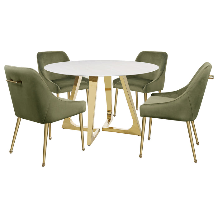 Gwynn Dining Table - U&U Home Budget Furniture (Carteret, NJ)