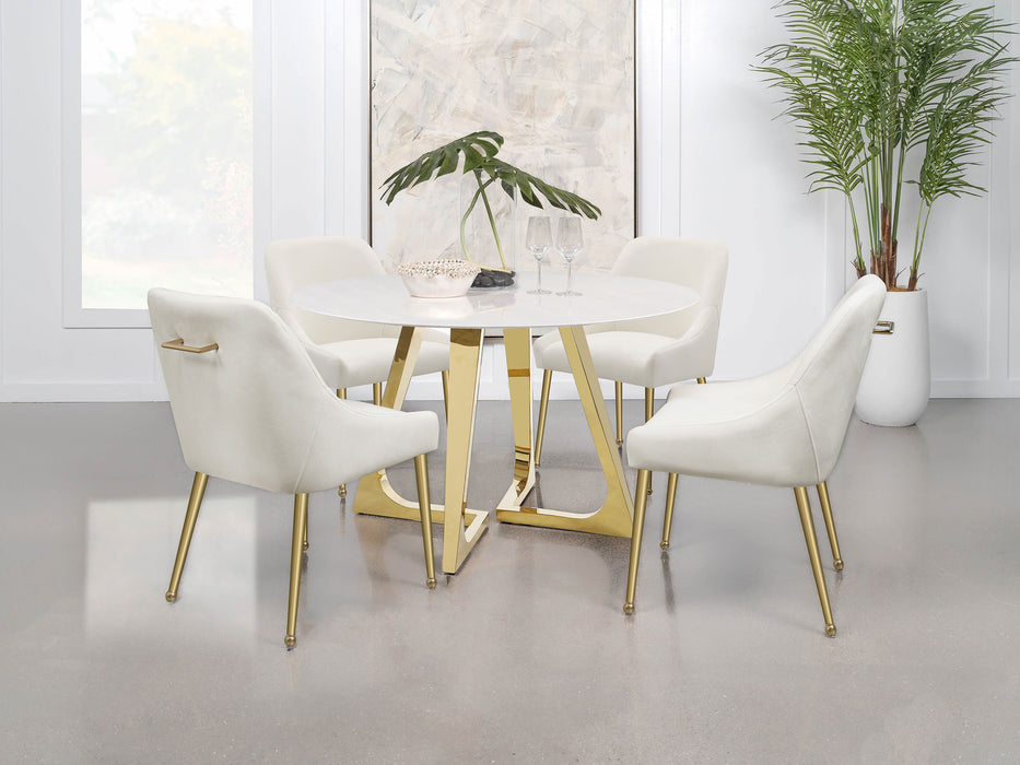 Gwynn Dining Table - U&U Home Budget Furniture (Carteret, NJ)