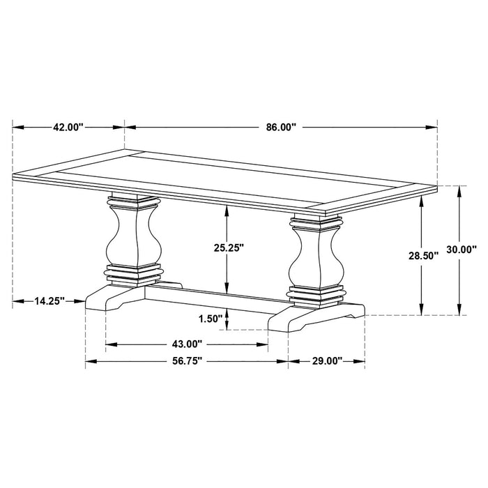 Parkins Dining Sets - U&U Home Budget Furniture (Carteret, NJ)
