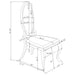 Anchorage 5 Pc Dining Sets - U&U Home Budget Furniture (Carteret, NJ)
