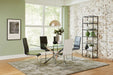 Carmelo 5 Pc Dining Sets - U&U Home Budget Furniture (Carteret, NJ)