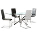 Carmelo 5 Pc Dining Sets - U&U Home Budget Furniture (Carteret, NJ)