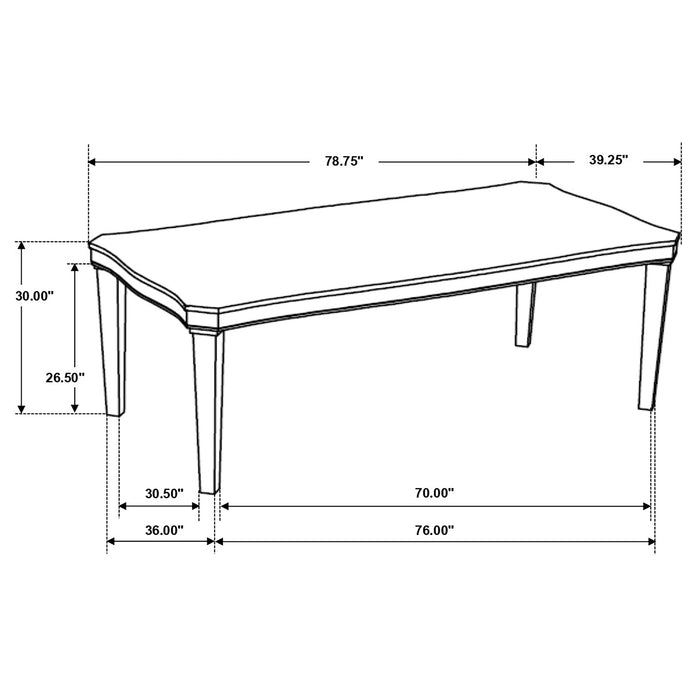 Ronnie Dining Sets - U&U Home Budget Furniture (Carteret, NJ)