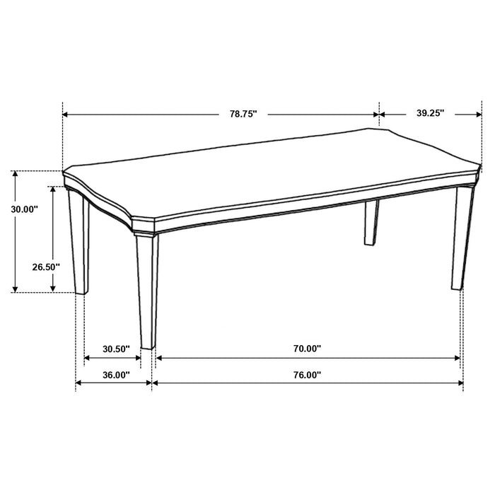 Ronnie Dining Sets - U&U Home Budget Furniture (Carteret, NJ)