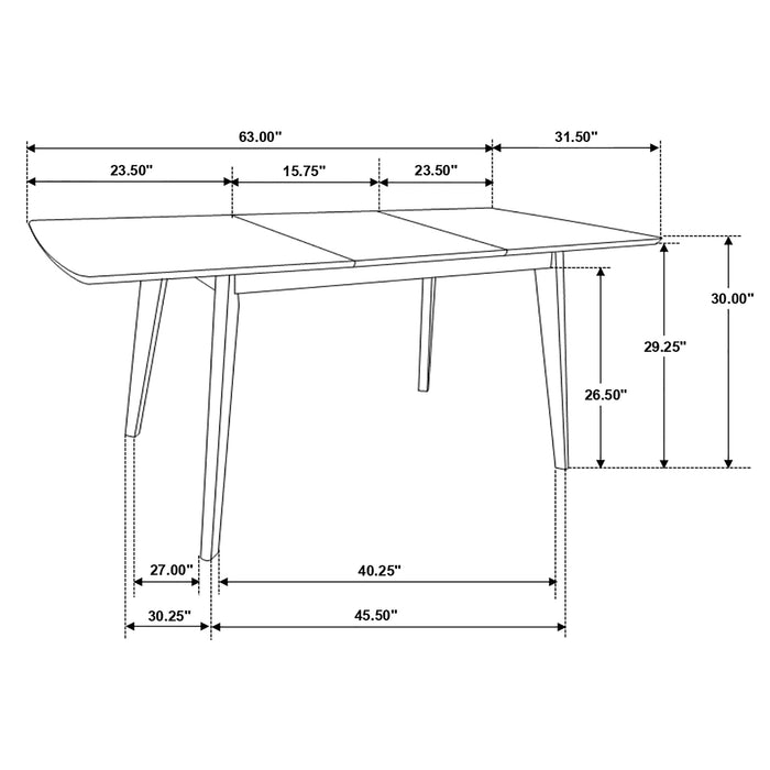 Alfredo Dining Sets - U&U Home Budget Furniture (Carteret, NJ)