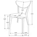 Alfredo Dining Sets - U&U Home Budget Furniture (Carteret, NJ)