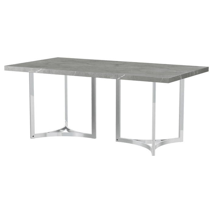 Sterling Dining Table - U&U Home Budget Furniture (Carteret, NJ)