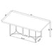 Sterling Dining Table - U&U Home Budget Furniture (Carteret, NJ)